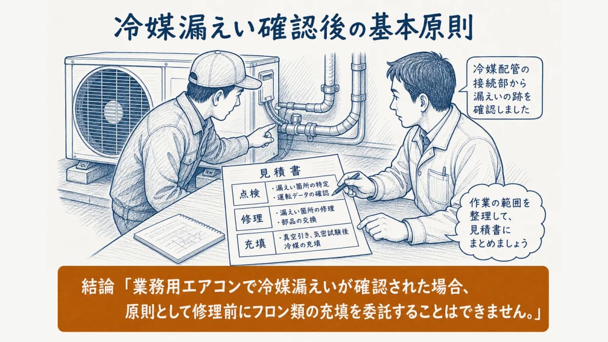漏えい確認後の基本手順